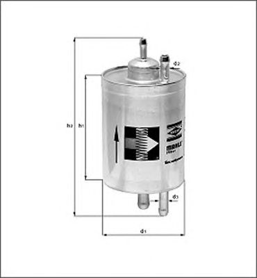 MAGNETI MARELLI 154098213150 -  Топливный фильтр